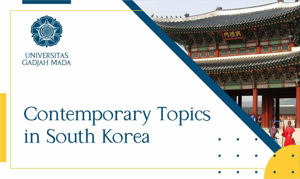 Contemporary Topics in South Korea 001001132016